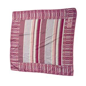 Anne Fogarty Scarf Women's One-Size Multicolor Stripe Spring Vacation Beach